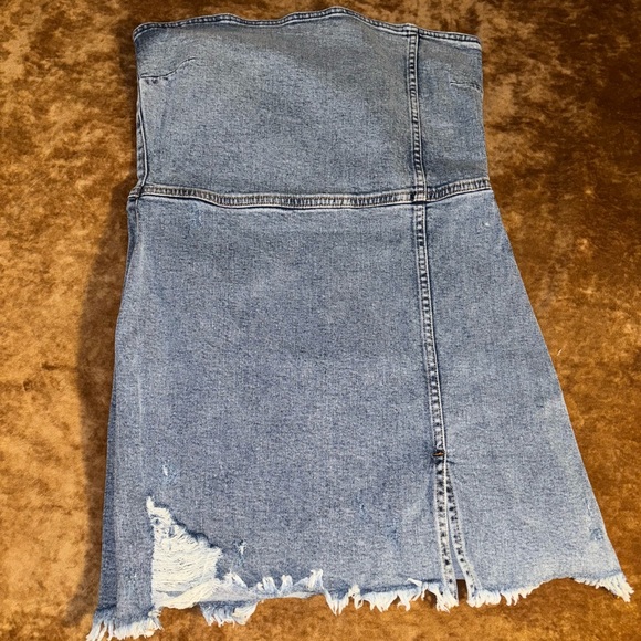 SER.O.YA Leighton Denim Mini Dress - Picture 4 of 8